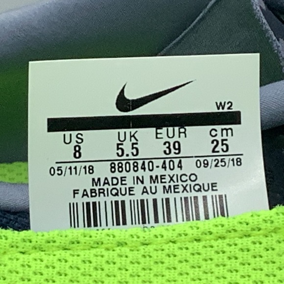 Nike Free RN 2017 'Binary Blue' Running Shoes - Women's Size 8 - Picture 8 of 8